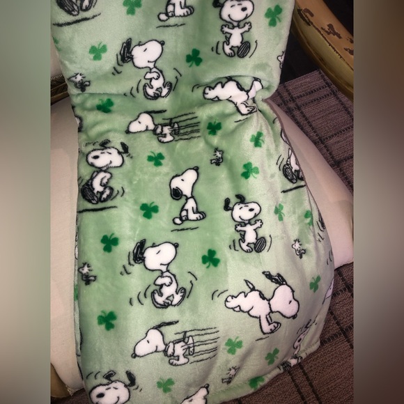 Peanuts Bedding Nwt Peanuts Berkshire Snoopy Shamrock St Patricks
